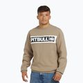 Bluză pentru bărbați Pitbull Sherwood Crewneck pale sand