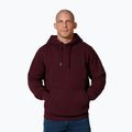 Bluză pentru bărbați Pitbull Small Logo Hooded burgundy