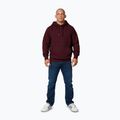 Bluză pentru bărbați Pitbull Small Logo Hooded burgundy 2
