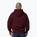 Bluză pentru bărbați Pitbull Small Logo Hooded burgundy 3