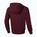 Bluză pentru bărbați Pitbull Small Logo Hooded burgundy 2