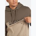 Bluză pentru bărbați Pitbull Hilltop 2 Hooded brown/pale sand 4