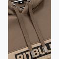 Bluză pentru bărbați Pitbull Hilltop 2 Hooded brown/pale sand 7