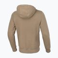 Bluză pentru bărbați Pitbull Small Logo Hooded Zip pale sand 2