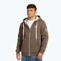 Bluză pentru bărbați Pitbull Zip Sherpa 2 Ruffin Hooded brown