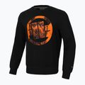 Bărbați Pitbull West Coast Crewneck Sweatshirt Orange Dog 24 negru
