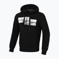 Hanorac pentru bărbați Pitbull Hooded Classic Logo black