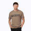 Tricou pentru bărbați Pitbull Hilltop dark sand