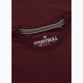 Tricou pentru bărbați Pitbull Small Logo dark burgundy 6