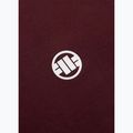 Tricou pentru bărbați Pitbull Small Logo dark burgundy 7