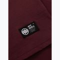 Tricou pentru bărbați Pitbull Small Logo dark burgundy 9