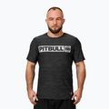 Tricou pentru bărbați Pitbull Hilltop Casual Sport black melange