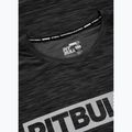 Tricou pentru bărbați Pitbull Hilltop Casual Sport black melange 6
