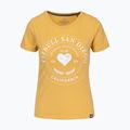 Tricou pentru femei Pitbull Heartie pale yellow 4