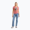 Tricou pentru femei Pitbull Watercolor coral 2