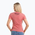 Tricou pentru femei Pitbull Watercolor coral 3