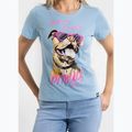 Tricou pentru femei Pitbull Synglasses Dog light blue 4