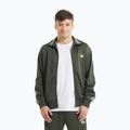 Bluză pentru bărbați  Pitbull Trackjacket Tape Logo Terry Group old green