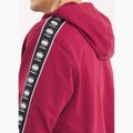 Hanorac pentru bărbați  Pitbull Tape Nugget Hooded Zip Sweatshirt burgundy 5