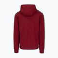 Hanorac pentru bărbați  Pitbull Tape Nugget Hooded Zip Sweatshirt burgundy 7