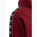 Hanorac pentru bărbați  Pitbull Tape Nugget Hooded Zip Sweatshirt burgundy 10