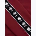 Hanorac pentru bărbați  Pitbull Tape Nugget Hooded Zip Sweatshirt burgundy 11
