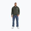 Hanorac pentru bărbați Pitbull Troublemaker Hooded Sweatshirt old green 2