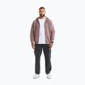 Hanorac pentru bărbați Pitbull Lancaster 2 Hooded Zip Sweatshirt washed burgundy 2
