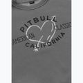 Bluză pentru femei  Pitbull Manzanita Heart Crewneck Sweatshirt washed grey 7