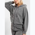 Hanorac pentru femei  Pitbull Manzanita Heart Hooded Zip Sweatshirt washed grey 3
