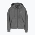 Hanorac pentru femei  Pitbull Manzanita Heart Hooded Zip Sweatshirt washed grey 4