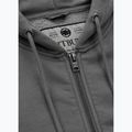 Hanorac pentru femei  Pitbull Manzanita Heart Hooded Zip Sweatshirt washed grey 6
