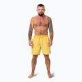 Pantaloni scurți de baie pentru bărbați Pitbull Balfour washed yellow 2