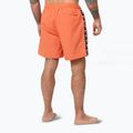 Pantaloni scurți de baie pentru bărbați Pitbull Blackmore bright salmon 3