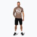 Tricou pentru bărbați Pitbull Logo Palms brown savana 2