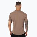Tricou pentru bărbați Pitbull Logo Palms brown savana 3