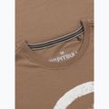 Tricou pentru bărbați Pitbull Logo Palms brown savana 6