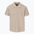Tricou polo pentru bărbați Pitbull Washed Polo pale sand