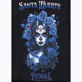 Tricou pentru femei Pitbull Santa Muerte Blue black 8