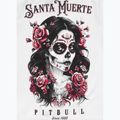 Tricou pentru femei Pitbull Santa Muerte Rose white 8
