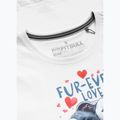 Tricou pentru femei Pitbull Fur Ever Love white 3