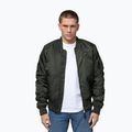 Geacă pentru bărbați Pitbull Hacket Washed Bomber dark green