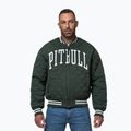 Geacă pentru bărbați Pitbull Jupiter Padded Baseball dark green