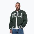Geacă pentru bărbați Pitbull Jupiter Padded Baseball dark green 4