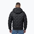 Geacă de iarnă pentru bărbați Pitbull Fisk Quilted Hooded black 3