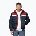 Geacă de iarnă pentru bărbați Pitbull Rubio Quilted Hooded dark navy/red 4