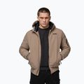 Geacă de iarnă pentru bărbați Pitbull Balboa 2 Hooded dark sand 4