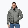 Geacă de iarnă pentru bărbați Pitbull Dillon Quilted Hooded dusty salvia 4