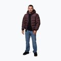 Geacă de iarnă pentru bărbați Pitbull Dillon Quilted Hooded burgundy 2