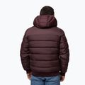Geacă de iarnă pentru bărbați Pitbull Dillon Quilted Hooded burgundy 3